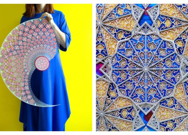 Кружевное чудо: арабская художница создает утонченные бумажные аппликации, от которых невозможно отвести глаз