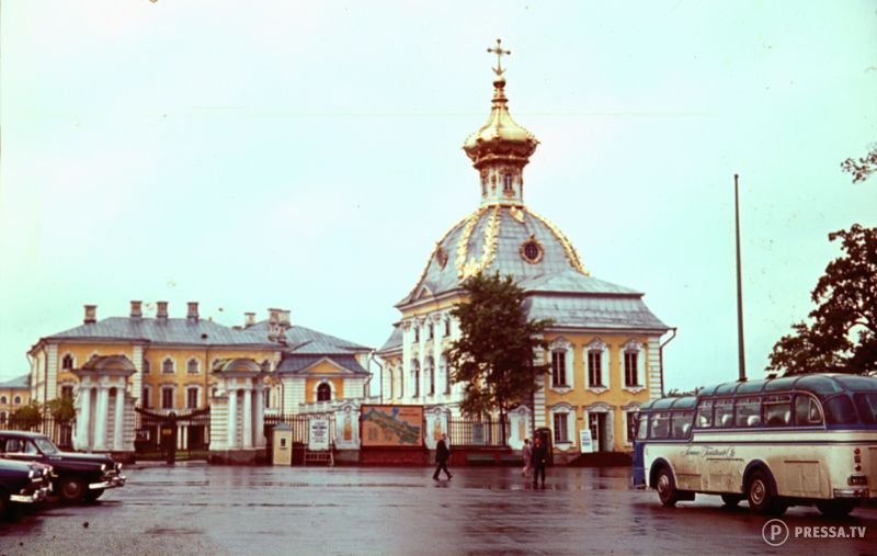 СССР в цвете: фотографии ленинградских улиц в 1960-е года