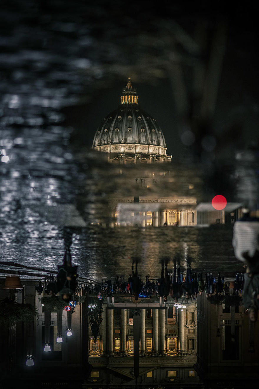 Фотография: Дождливый Рим: необычный взгляд на Вечный город №2 - BigPicture.ru