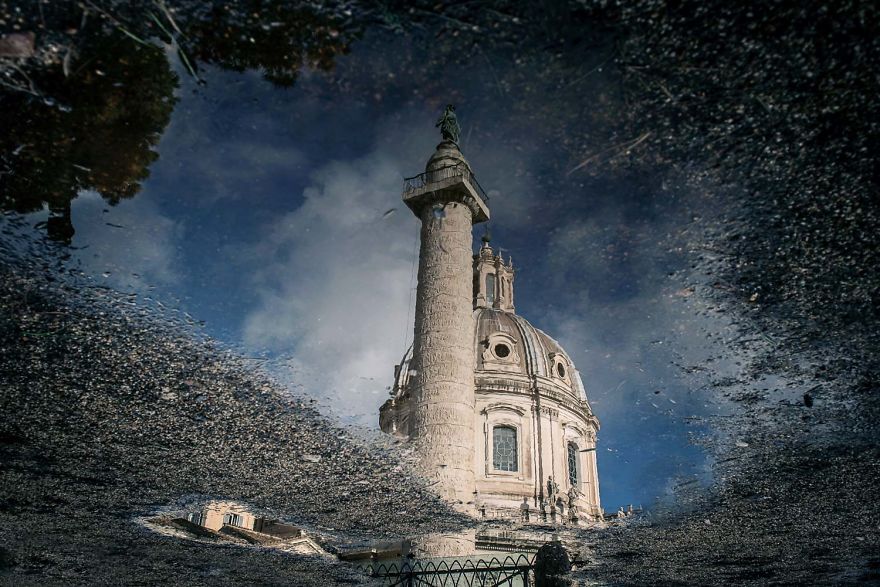 Фотография: Дождливый Рим: необычный взгляд на Вечный город №4 - BigPicture.ru