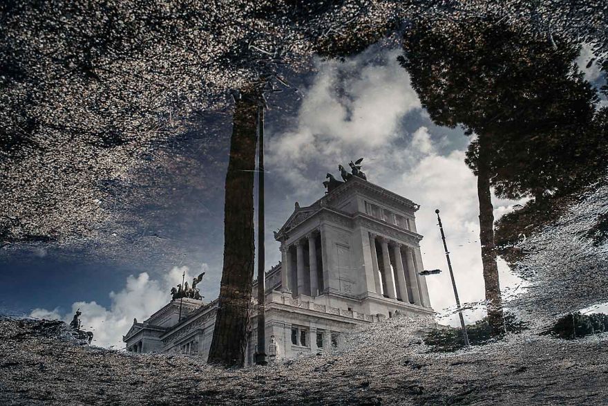 Фотография: Дождливый Рим: необычный взгляд на Вечный город №7 - BigPicture.ru
