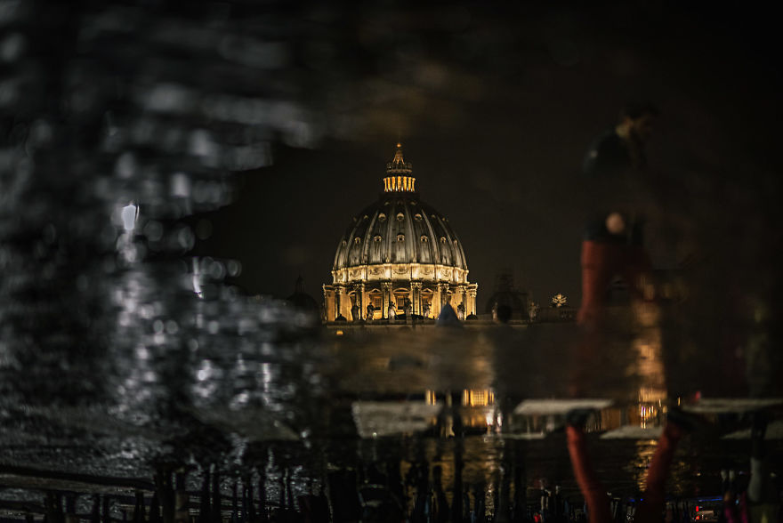Фотография: Дождливый Рим: необычный взгляд на Вечный город №8 - BigPicture.ru
