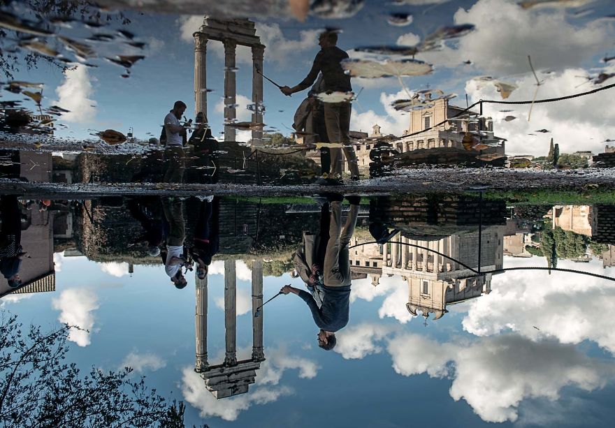 Фотография: Дождливый Рим: необычный взгляд на Вечный город №9 - BigPicture.ru
