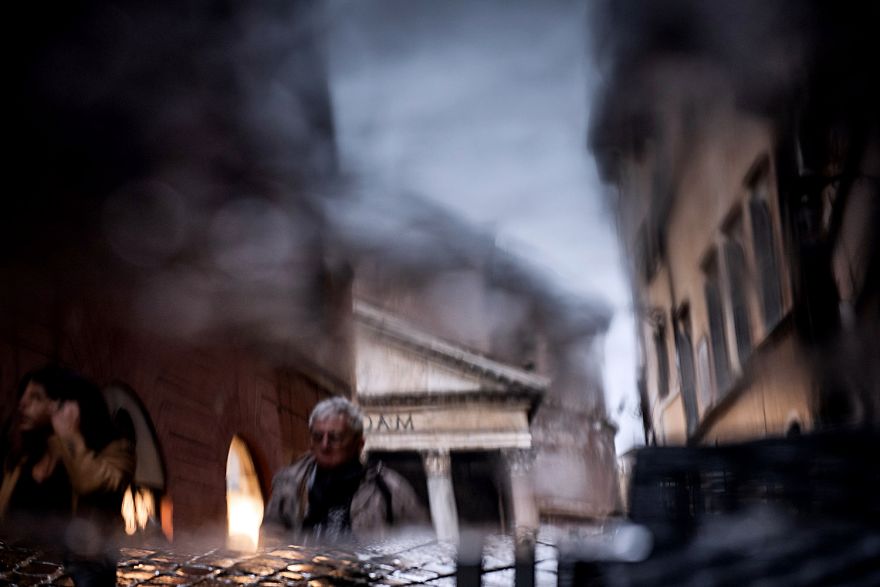 Фотография: Дождливый Рим: необычный взгляд на Вечный город №13 - BigPicture.ru
