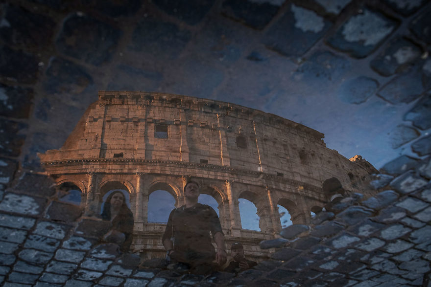 Фотография: Дождливый Рим: необычный взгляд на Вечный город №21 - BigPicture.ru