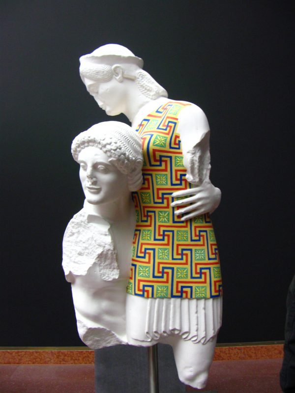 Фотография: Когда боги были пестрыми: неожиданный взгляд на античные скульптуры №9 - BigPicture.ru