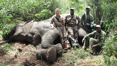Фотография: Охотник, который убил 5000 слонов и сотни других африканских животных, не раскаивается в содеянном №6 - BigPicture.ru