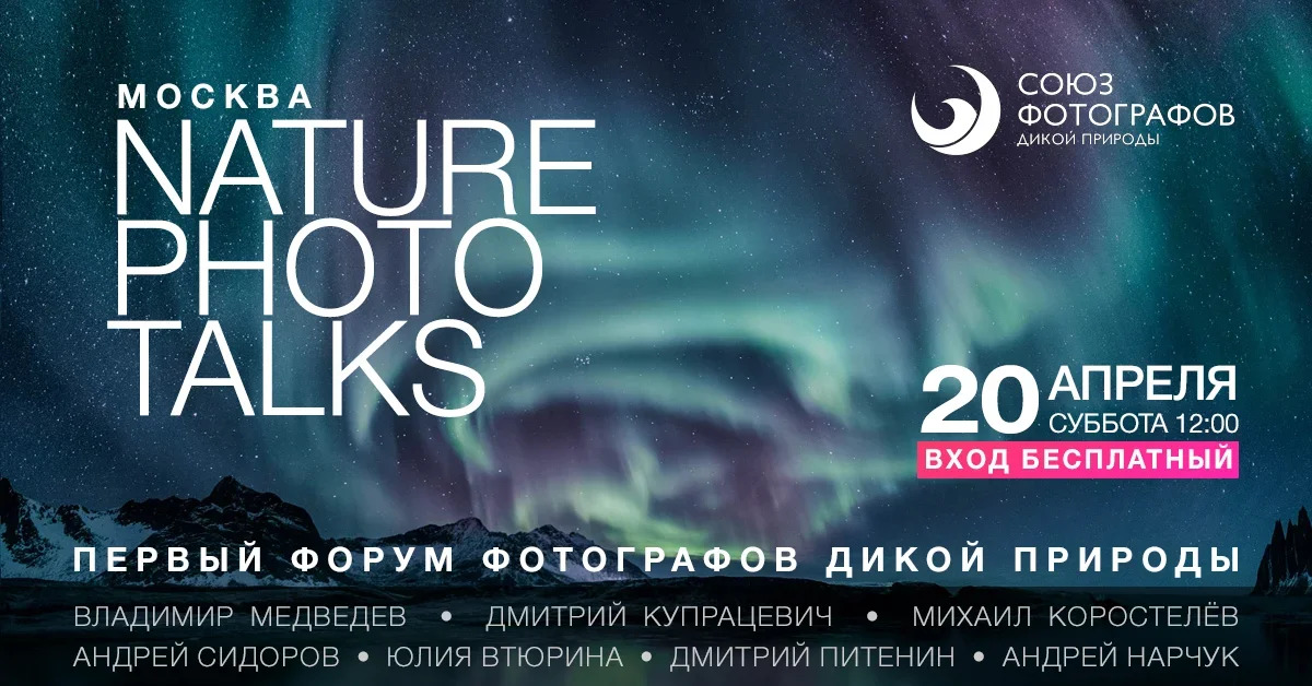Фотография: Премьера форума союза фотографов дикой природы — Nature Photo Talks №1 - BigPicture.ru