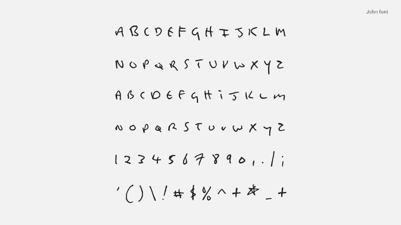 Фотография: Type like teen spirit: художники сделали из почерков Курта Кобейна, Джона Леннона и Дэвида Боуи шрифты для компьютера №12 - BigPicture.ru