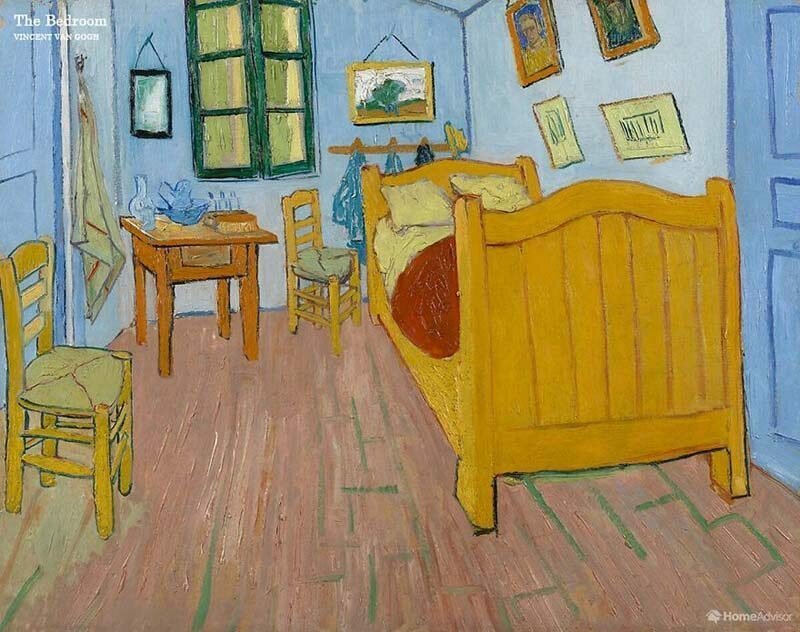 Фотография: В спальне у Ван Гога: как бы выглядели интерьеры с картин известных художников №2 - BigPicture.ru