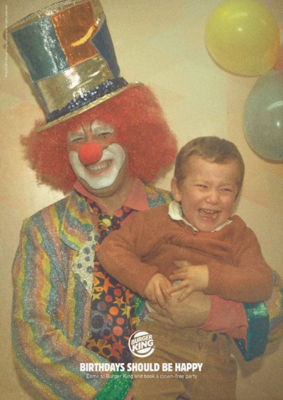Фотография: Клоуны из Ада: как Burger King потроллил McDonald’s в своей креативной рекламе №11 - BigPicture.ru