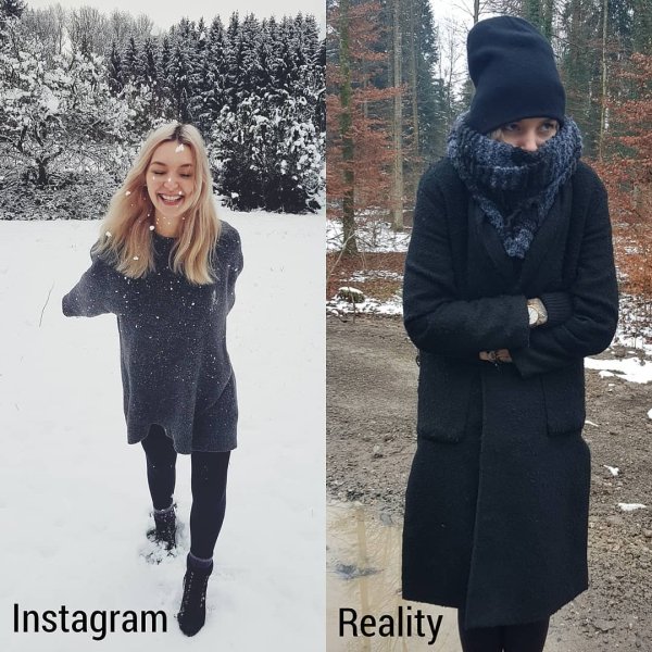 Фотография: Инстаграм VS реальность: вот она какая правда №7 - BigPicture.ru