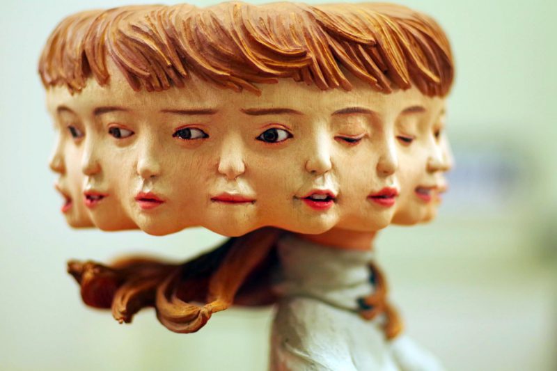 Фотография: Переменчивое настроение деревянных скульптур Йошитоши Канемаки №9 - BigPicture.ru