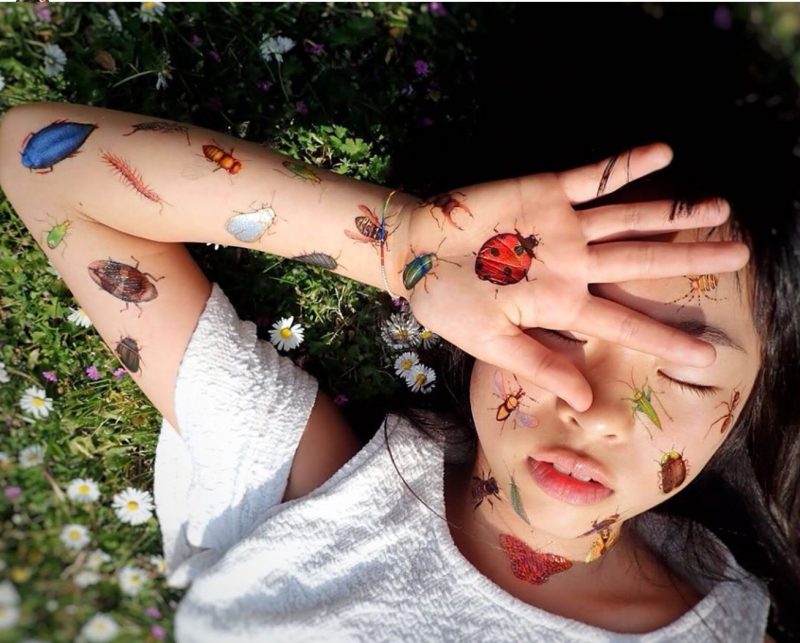 Фотография: Яблоко от яблони: 10-летняя японка делает тату, следуя по стопам отца №3 - BigPicture.ru