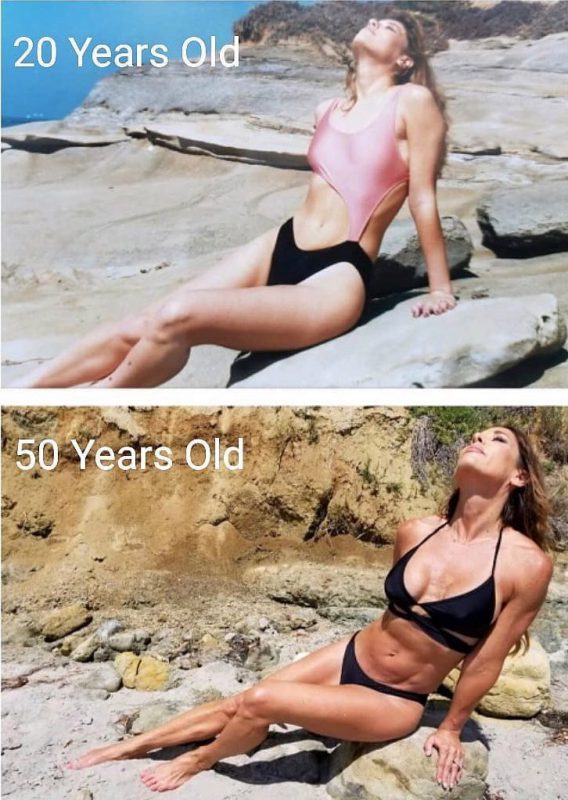 Фотография: Молода душой, горяча телом: женщина выглядит сногсшибательно в 51 год и влюбляет в себя парней №6 - BigPicture.ru