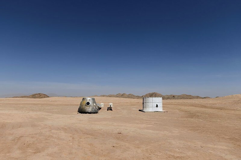 Фотография: Китайская компания создала симуляцию Марса в пустыне Гоби №13 - BigPicture.ru