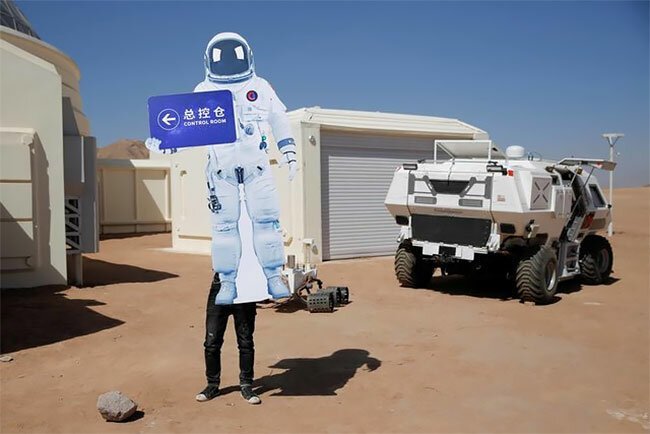 Фотография: Китайская компания создала симуляцию Марса в пустыне Гоби №18 - BigPicture.ru