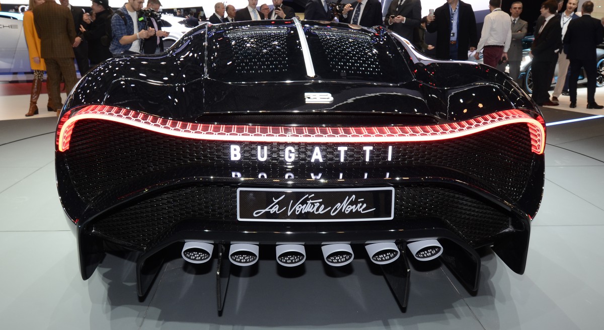 Фотография: Криштиану Роналду купил самый дорогой автомобиль в мире — Bugatti La Voiture Noire №4 - BigPicture.ru