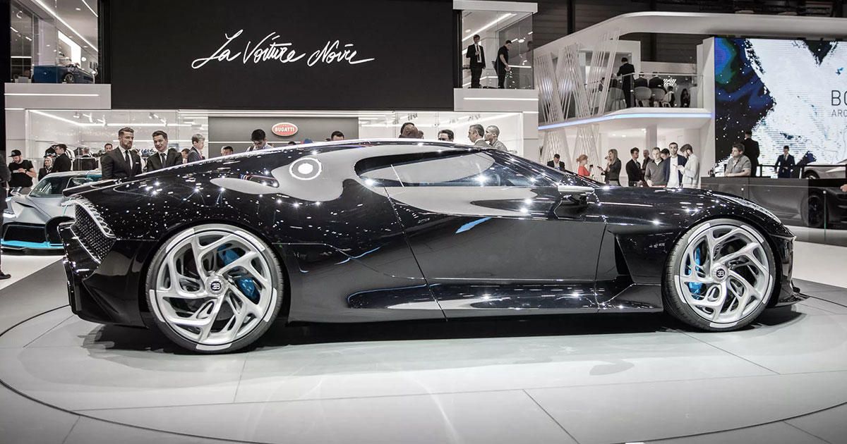 Фотография: Криштиану Роналду купил самый дорогой автомобиль в мире — Bugatti La Voiture Noire №5 - BigPicture.ru