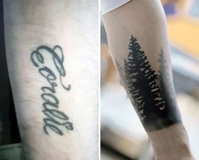 Фотография: Когда любовь прошла: 25 перекрытий татуировок, посвященных бывшим №16 - BigPicture.ru