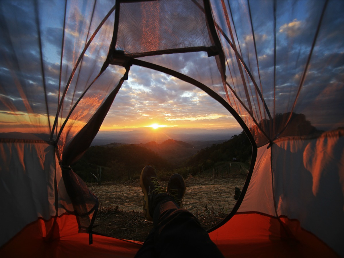 Фотография: Новый тренд дикого туризма – палатки с прозрачными стенками №1 - BigPicture.ru