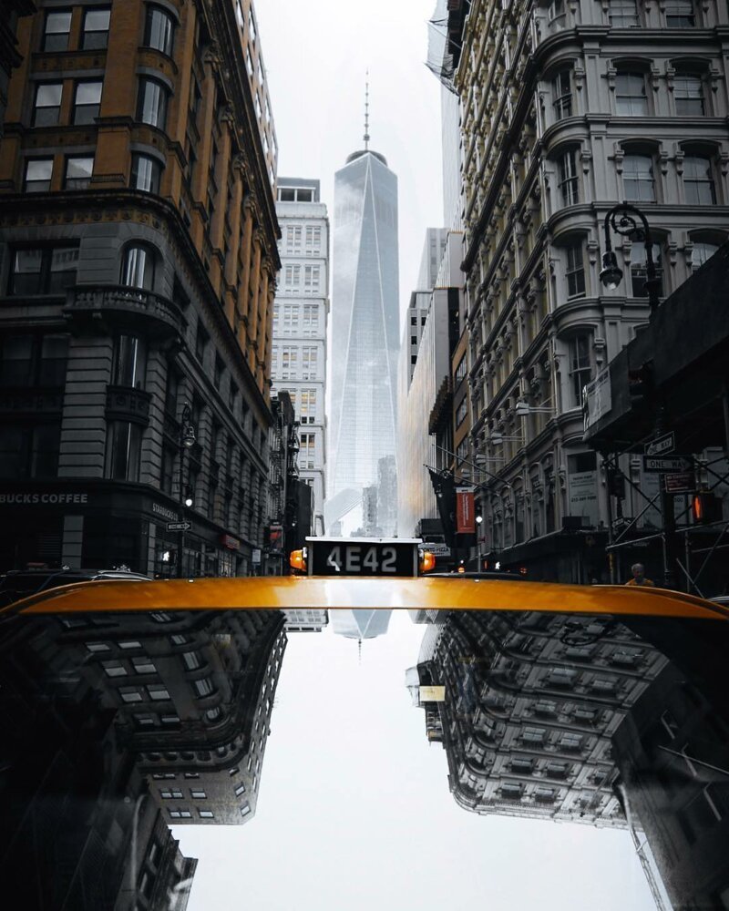 Атмосферные снимки улиц Нью-Йорка. Фото