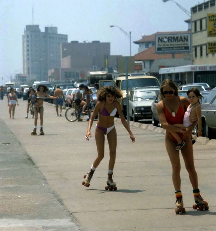 Фотография: Юные американки на пляжах Техаса в 80-е №17 - BigPicture.ru