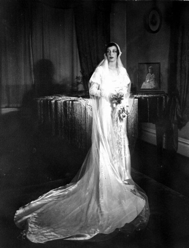 Фотография: Длина имеет значение: уникальные снимки невест 30-х годов №3 - BigPicture.ru
