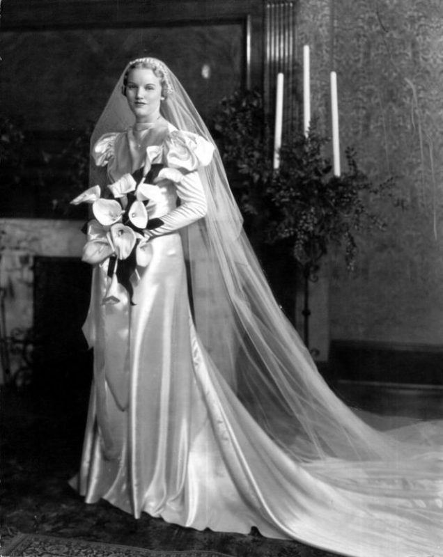 Фотография: Длина имеет значение: уникальные снимки невест 30-х годов №10 - BigPicture.ru