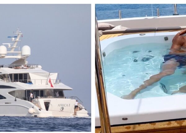 Рай на волнах: на борту роскошной яхты Криштиану Роналду, стоимостью миллионы
