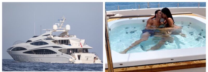 Фотография: Рай на волнах: на борту роскошной яхты Криштиану Роналду, стоимостью миллионы №1 - BigPicture.ru