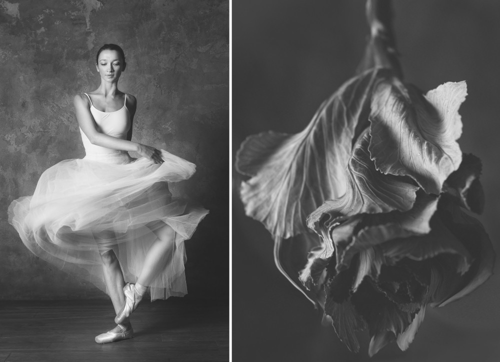 Фотография: Балерина и цветы: фотосерия о сходстве двух изяществ №2 - BigPicture.ru