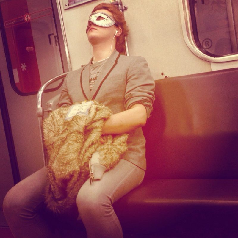 Фотография: Мода из народа: самые яркие пассажиры российского метро №28 - BigPicture.ru