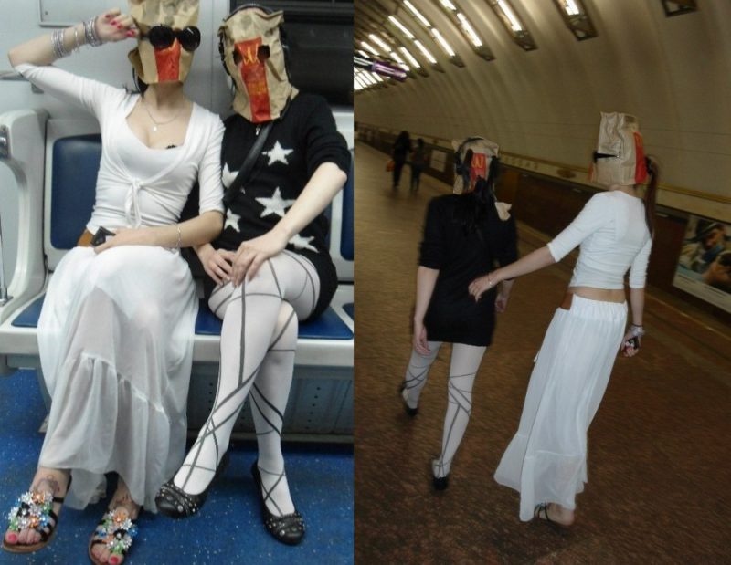 Фотография: Мода из народа: самые яркие пассажиры российского метро №21 - BigPicture.ru