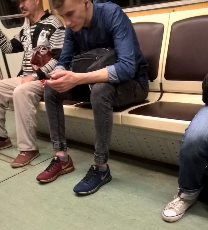 Фотография: Мода из народа: самые яркие пассажиры российского метро №10 - BigPicture.ru