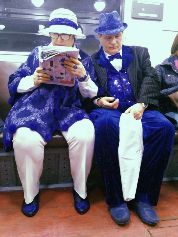 Фотография: Мода из народа: самые яркие пассажиры российского метро №11 - BigPicture.ru