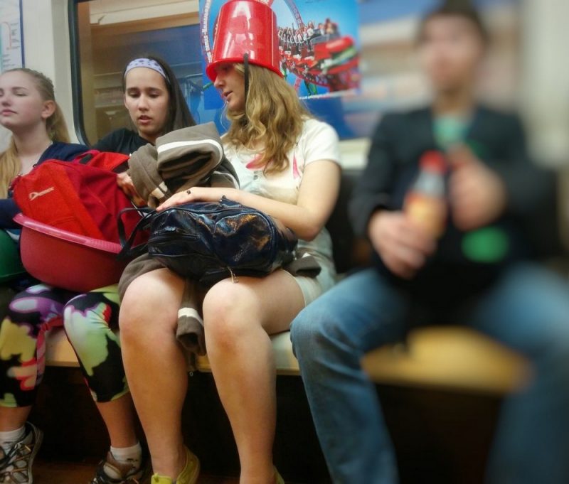Фотография: Мода из народа: самые яркие пассажиры российского метро №9 - BigPicture.ru