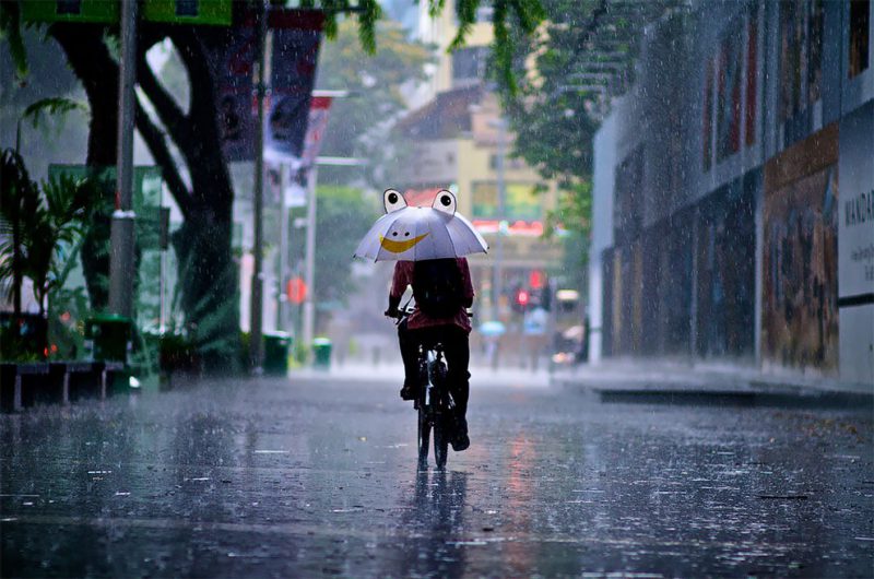 Фотография: Дождливое настроение: фотограф из Сингапура ловит эмоции людей во время ливня №11 - BigPicture.ru