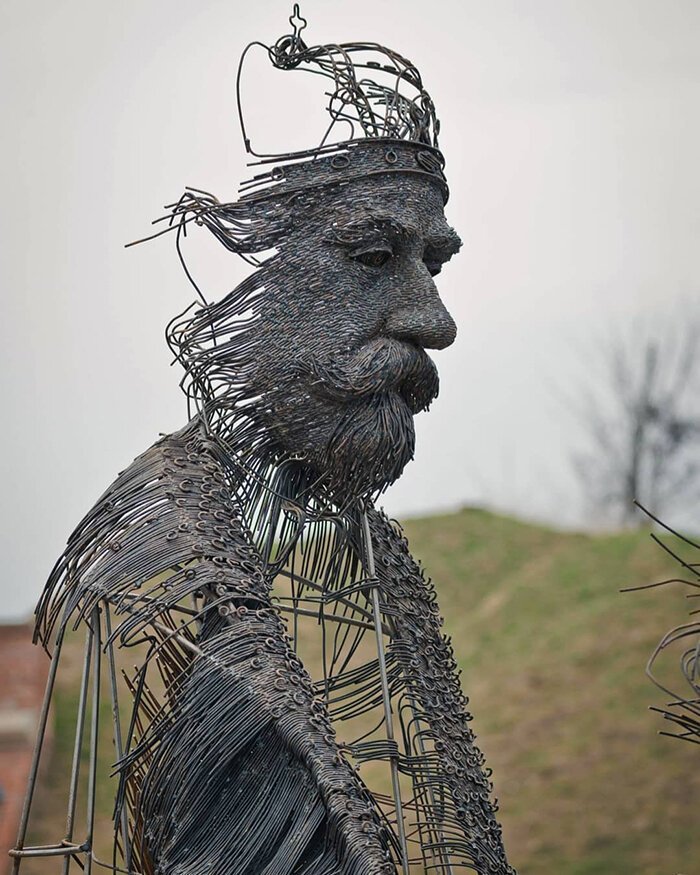 Фотография: Проволочные скульптуры Дариуса Хулеа №2 - BigPicture.ru