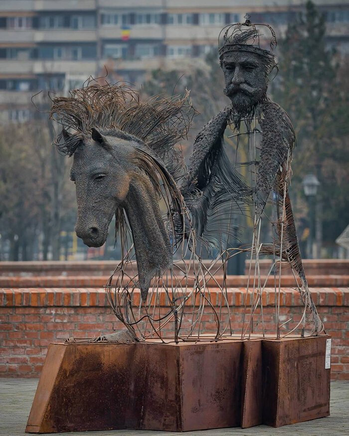 Фотография: Проволочные скульптуры Дариуса Хулеа №4 - BigPicture.ru