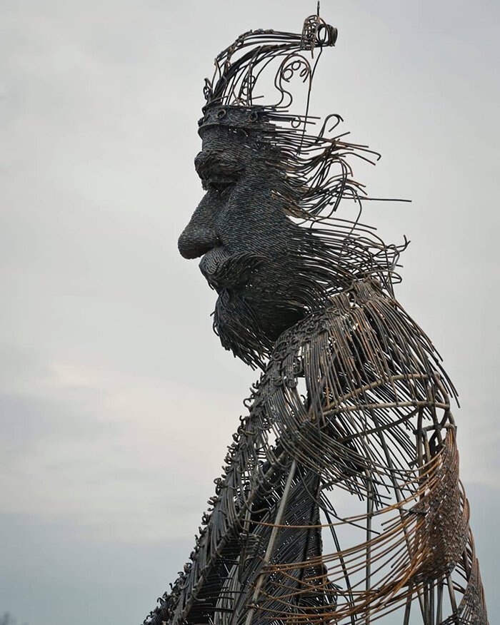 Фотография: Проволочные скульптуры Дариуса Хулеа №5 - BigPicture.ru