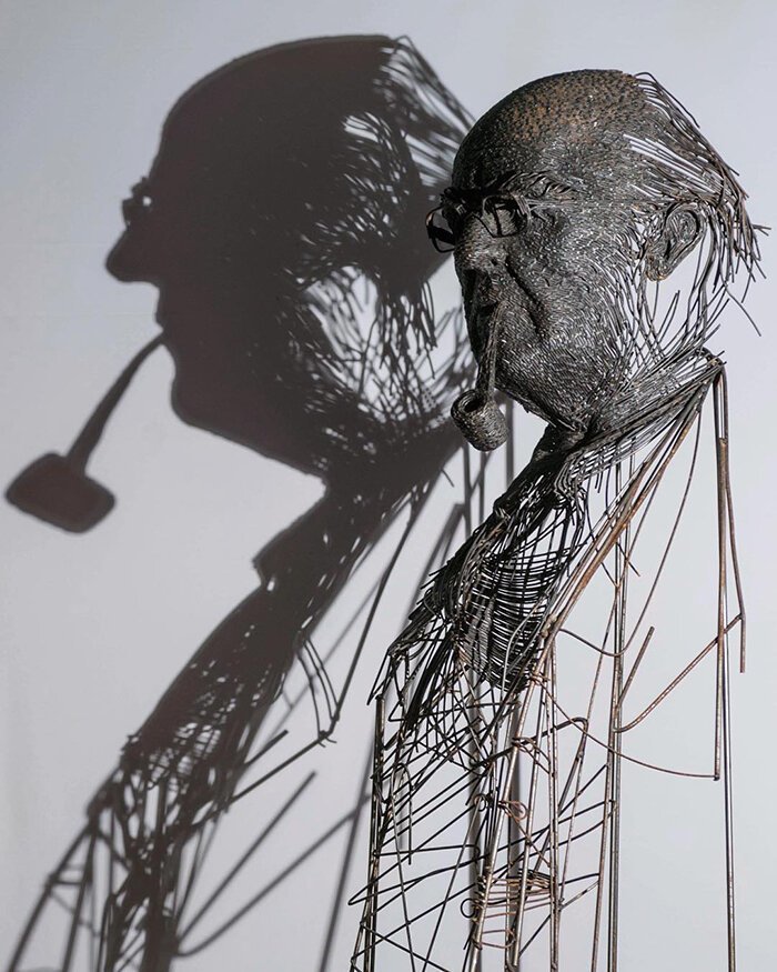 Фотография: Проволочные скульптуры Дариуса Хулеа №8 - BigPicture.ru
