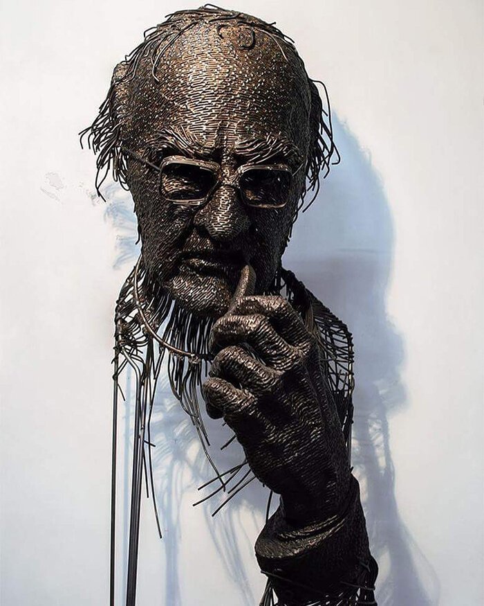 Фотография: Проволочные скульптуры Дариуса Хулеа №9 - BigPicture.ru