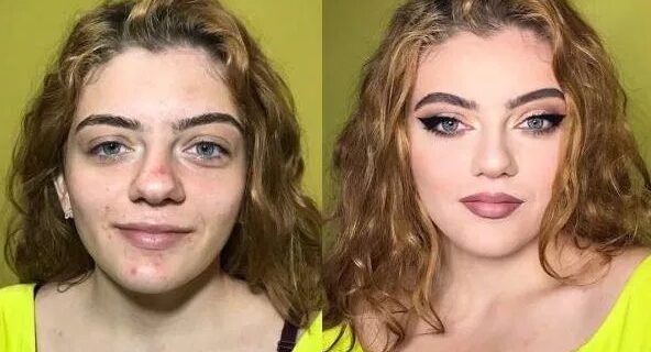 10 чудесных превращений с помощью макияжа
