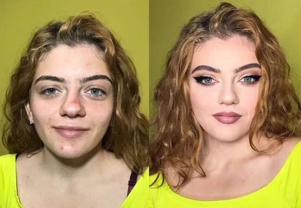 Как макияж может изменить лицо
