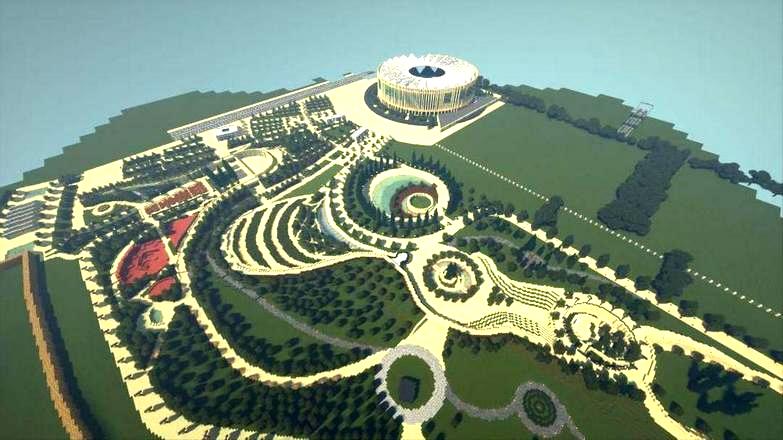 Фотография: 2 года, 2 миллиона блоков: школьник построил Краснодар в Minecraft №3 - BigPicture.ru