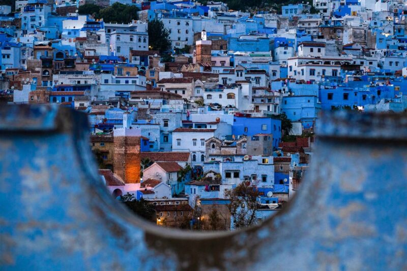 Фотография: Шефшауэн, город небесных красок: Голубая жемчужина Марокко №1 - BigPicture.ru
