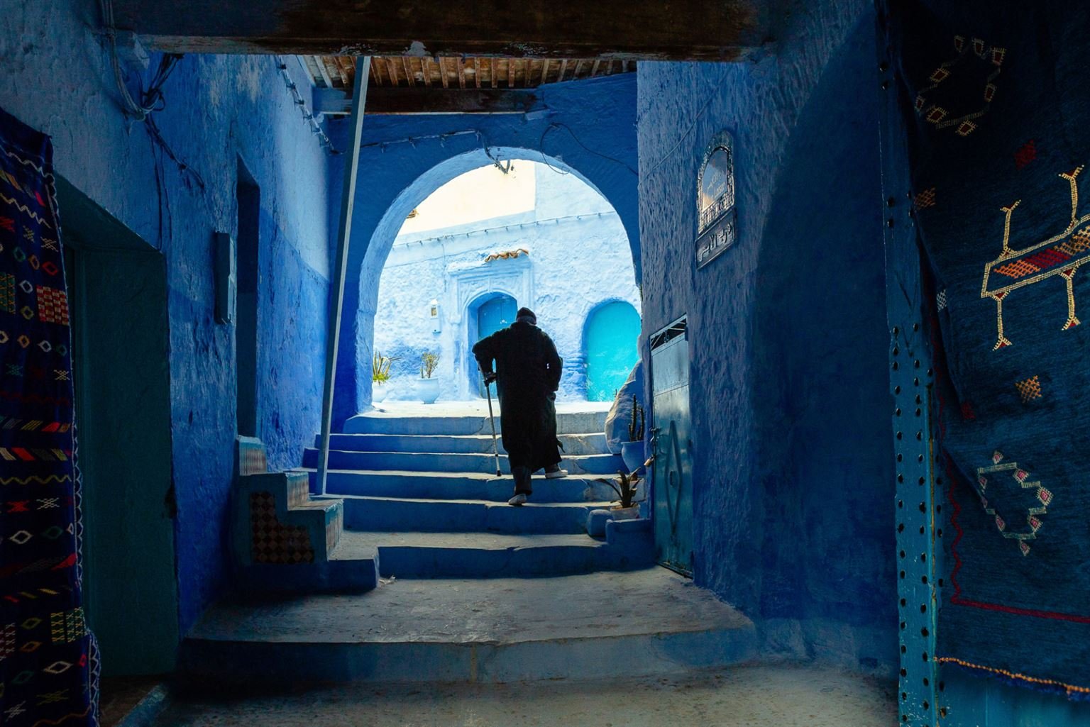 Фотография: Шефшауэн, город небесных красок: Голубая жемчужина Марокко №3 - BigPicture.ru