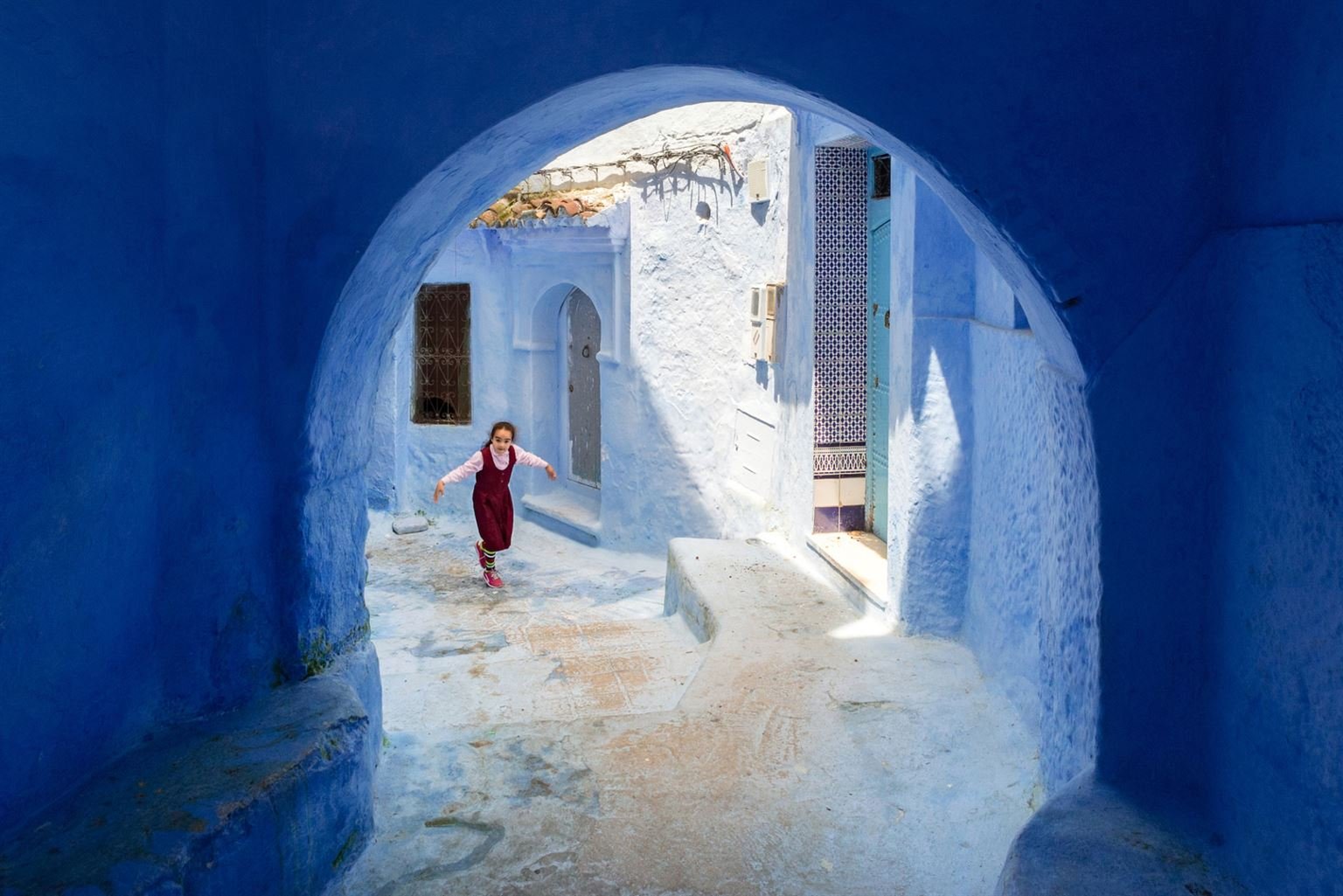 Фотография: Шефшауэн, город небесных красок: Голубая жемчужина Марокко №7 - BigPicture.ru