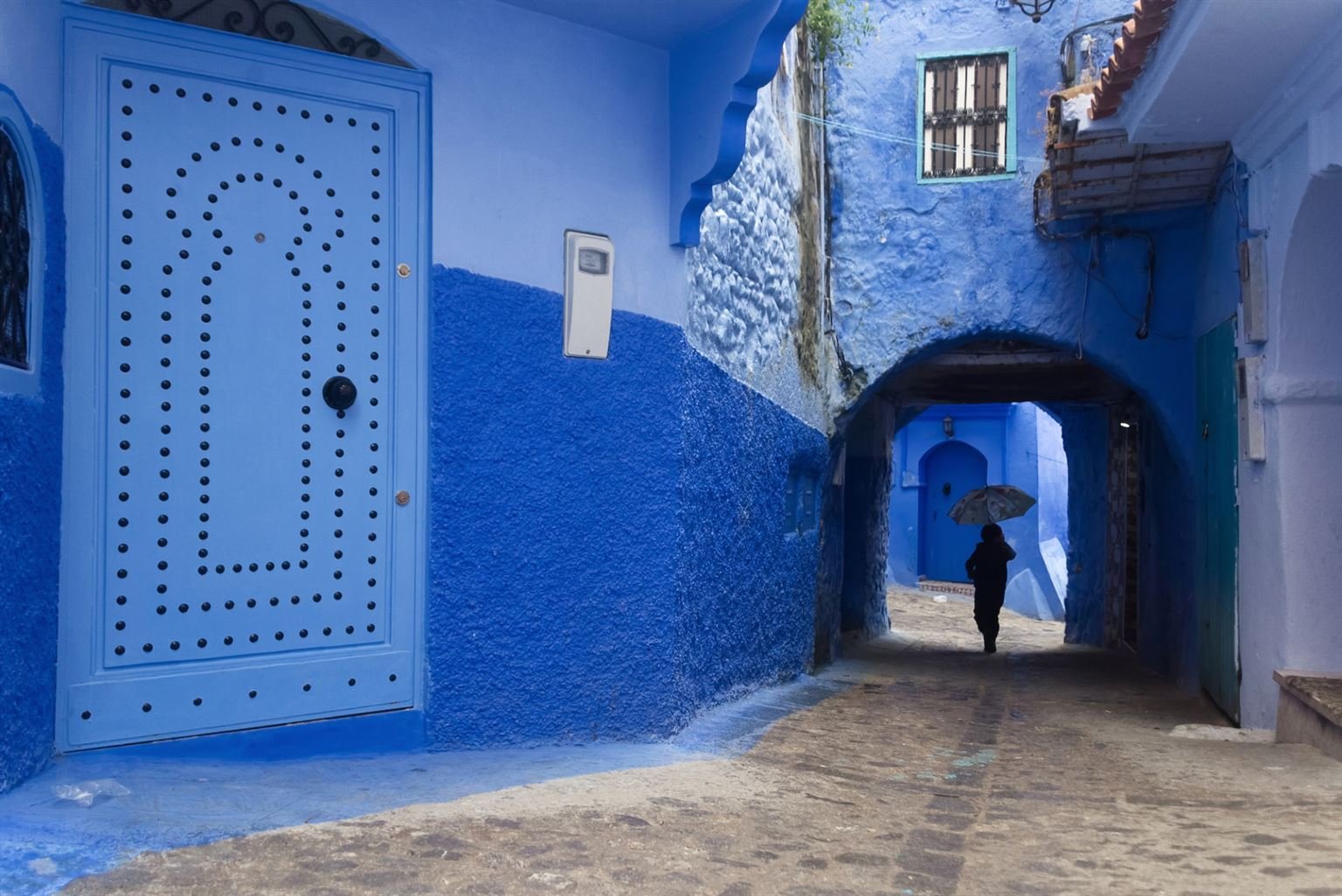 Фотография: Шефшауэн, город небесных красок: Голубая жемчужина Марокко №10 - BigPicture.ru